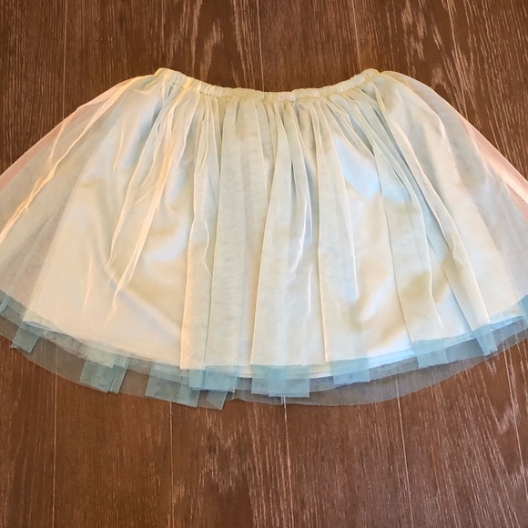 Chelsea Girls Tulle Skirt Light Teal Size 9/10 - Picture 2 of 4